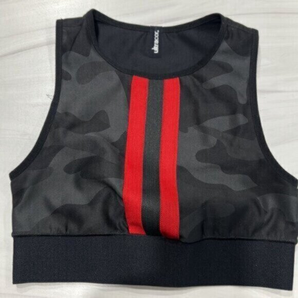 Ultracor Women's Black Camo Collegiate Nero Rogue Crop Top Size XS - Picture 4 of 9